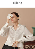Silk women blouse (SLSTB005)