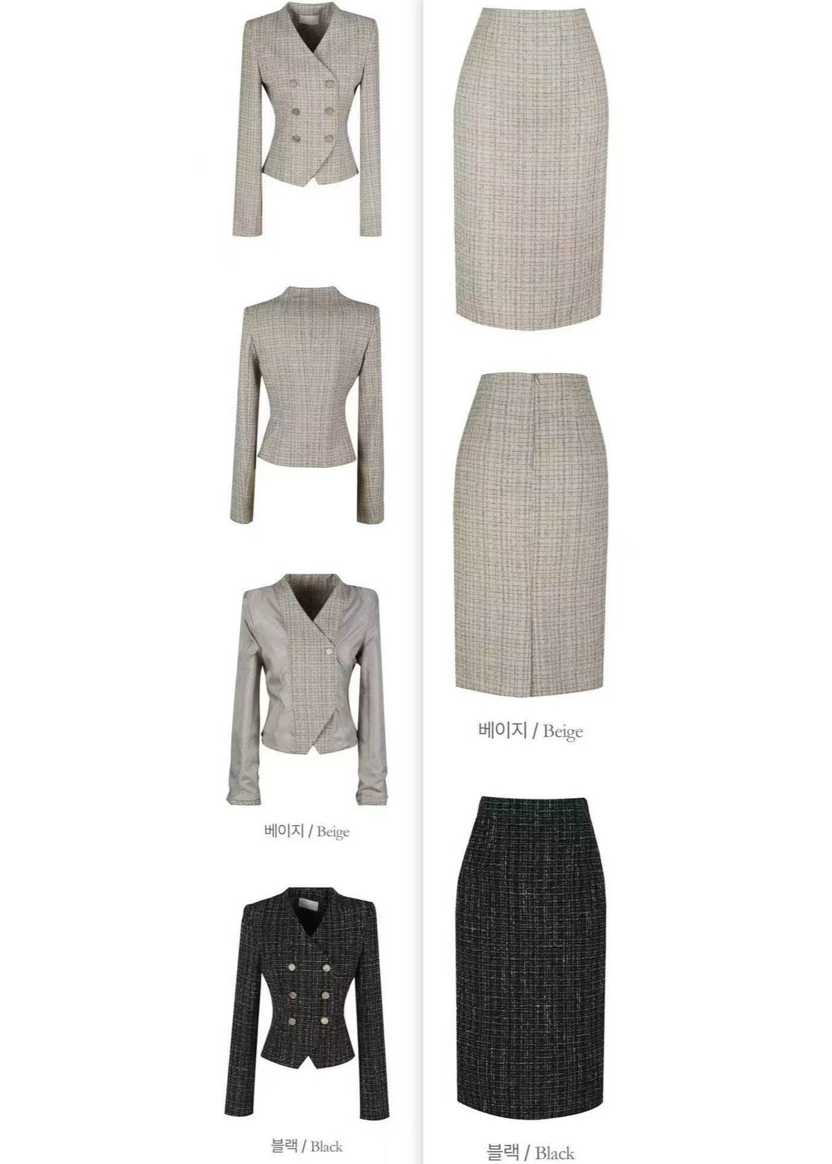 JACKET/SKIRTS(2222JK013/2222SK008)