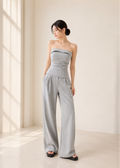 strapless tube top and pants (P406TB011/P406PT007)