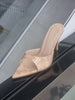 pointed-toe stiletto heeled mule sandals (4403SH024)