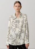 Venus Hand-Painted Silk Shirt (SLSTB006)