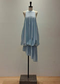 bubble hem and voluminous dress (3115DR153)