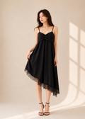 lace trim midi dress (2219DR026)