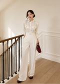 Chiffon top & pants (Q464TB130/Q464PT052)