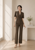 Pants suit (C2C3JK034/C2C3PT008)