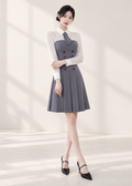 pinstripe two-piece set (0410SE013)