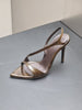 Crossstrap Slingback Heels (4403SH025)