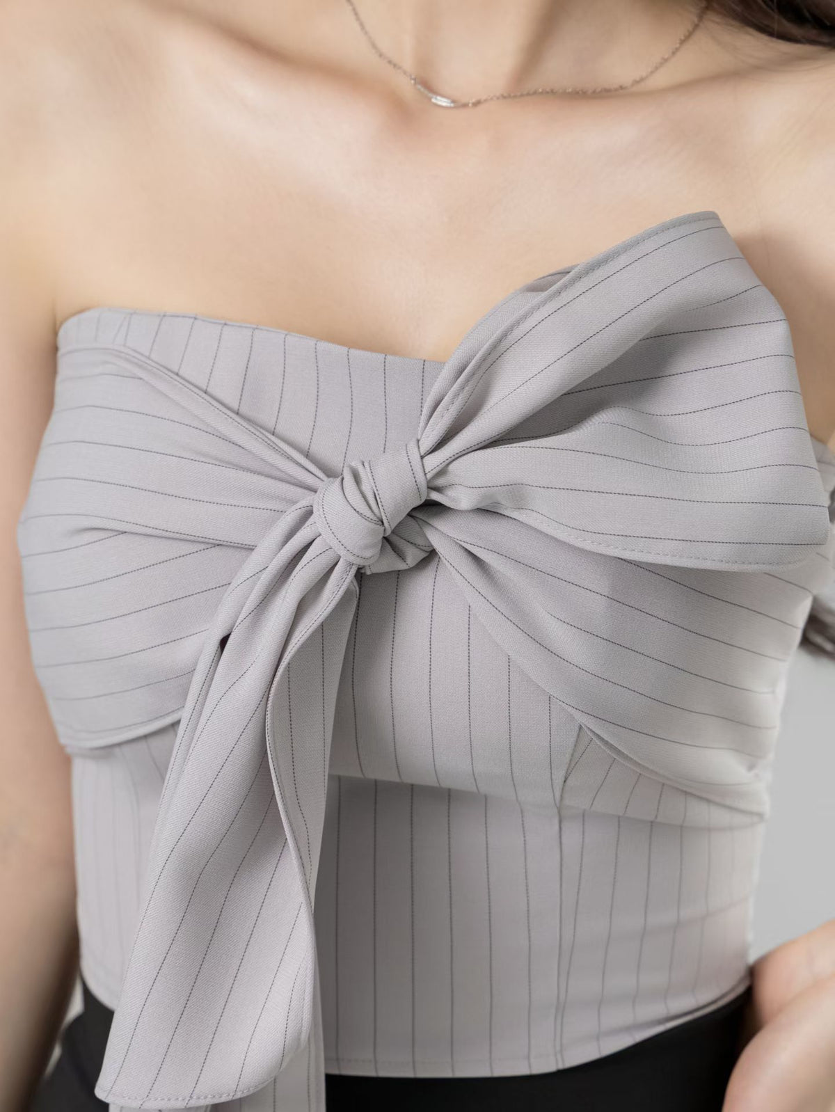 Ribbon Tie Tube Top & Skirt(0619TB048/0619SK049） – Slady Singapore