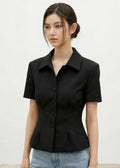 short-sleeve tailored jacket (C544JK032)