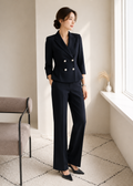 double-breasted blazer suits (2222JK033/2222PT016)