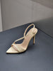 Crossstrap Slingback Heels (4403SH025)