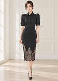 Top & pencil skirt (0135TB053/0135SK032)