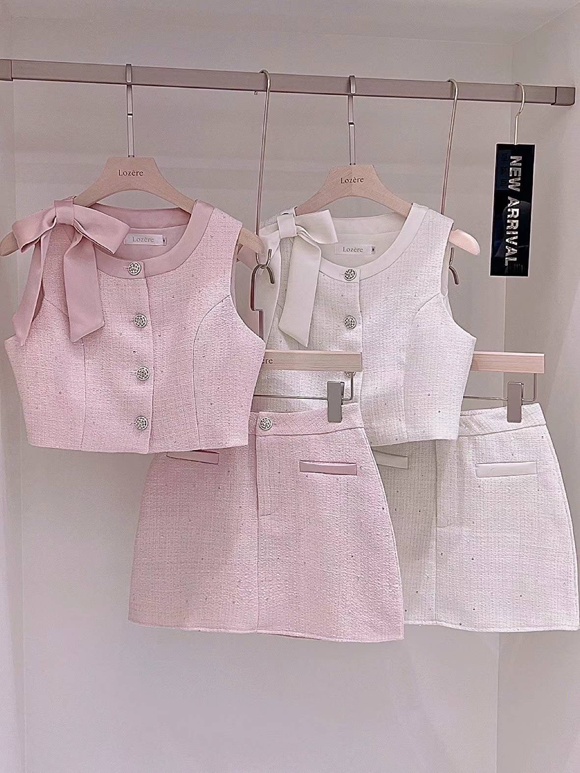OT19SE002 (Top and Skirt Set)