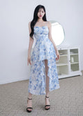 floral print cami dress (0435DR041)