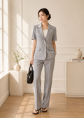 Pants suit (C2C3JK031/C2C3PT007)