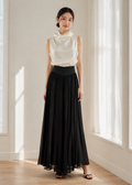 cowl neck sleeveless top & pants (3115TB075/3115PT045)