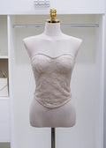 Lumière Beaded Sweetheart Top (0411TB154)