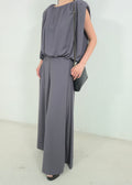 flowy chiffon top & pants (Q464TB119/Q464PT048)