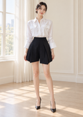 tie-neck blouse & short (0116TB038/0116ST004)