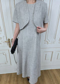 A LINE DRESS WITH JACKET (Q464DR021/Q464JK029)
