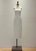 SQUARE NECK DRESS (3115DR135)