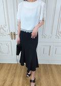Lace Blouse & Skirt (Q464TB096/Q464SK027)
