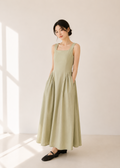 sleeveless maxi sundress (5510DR017)