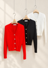 Cardigan jackert and midi skirt (0084JK032/0084SK074)
