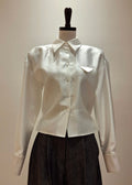 satin shirt (3115TB094)
