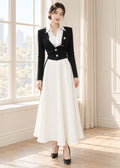 Cardigan jackert and midi skirt (0084JK032/0084SK074)