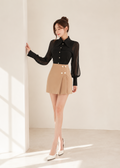 pointed collar shirt (0408TB002)