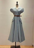 Cerulean Sculpture Dress (3115DR122)