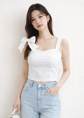 Ribbon Strap Top (0403TB074)