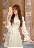 CHIFFON TOP/JUMPER DRESSES (0086TB043/0086SK035)