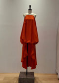 lender straps and a voluminous dress (3115DR155)