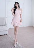 one-shoulder dress (0405DR146)
