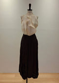 voluminous organza top and a taffeta skirt (3115TB028/3115SK059)