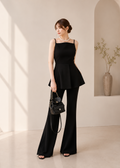 peplum top & pants (P406TB005/P406PT003)