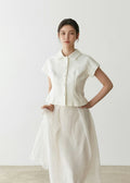 hort-sleeved button-up JACKET (C544JK029)
