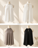 Satin midi skirt with sleeveless top (