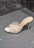 crossover strap Heeled Sandals (4403SH019)