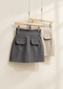 cable-knit cropped cardigan  & skirt (0084JK031/084TB100/0084SK072)