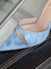 pointed-toe stiletto heeled mule sandals (4403SH024)