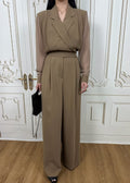 Chiffon Jumpsuit (Q464JS005)