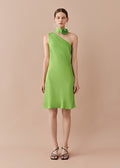 One Shoulder Flower Dress (SLSDR001)