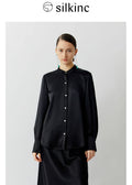 Silk women shirt (SLSTB004)