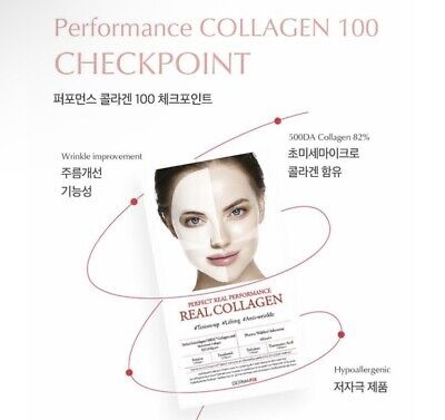 Dermafix Perfect Real Collagen Face Mask [8 Pieces]