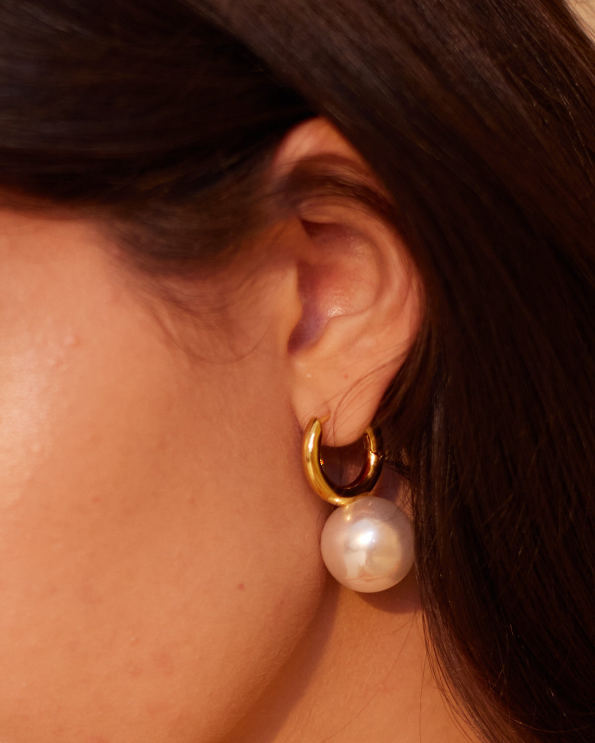 Calypso Pearl Orb Earrings