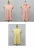 Pastel Halter Neck Pleated Blouse