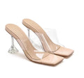 Melodia Nude Square Heels